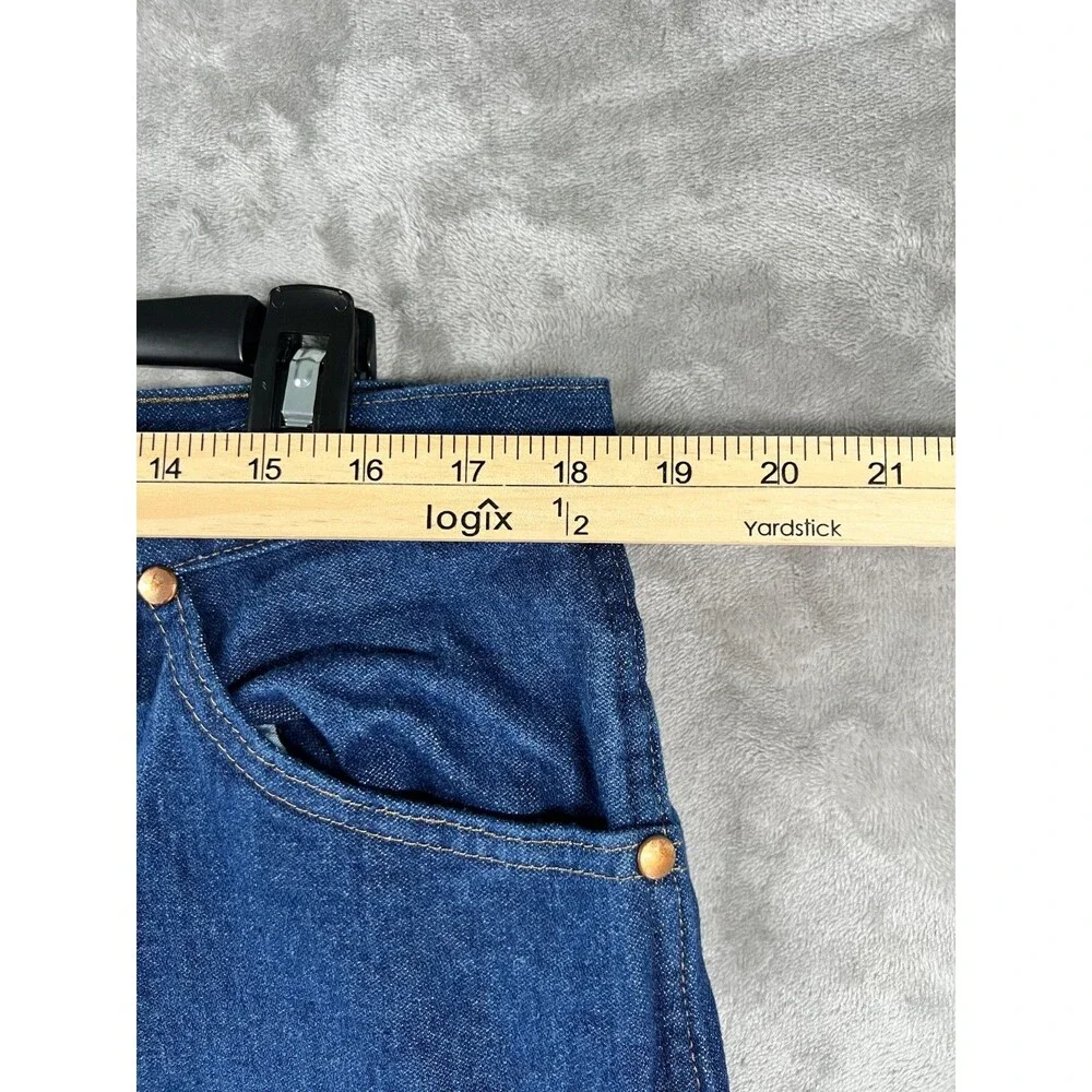 NWT Wrangler Cowboy Cut Jeans Mens 36x32 936 Slim Fit Blue Denim 100% Cotton